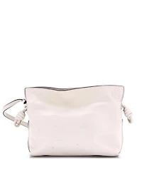 Pre-Owned Loewe Mini Flamenco Knot Clutch Leather