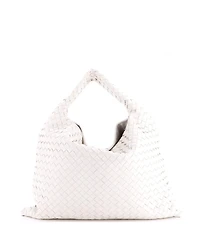 Pre-Owned Bottega Veneta Large Hop Hobo Intrecciato Leather