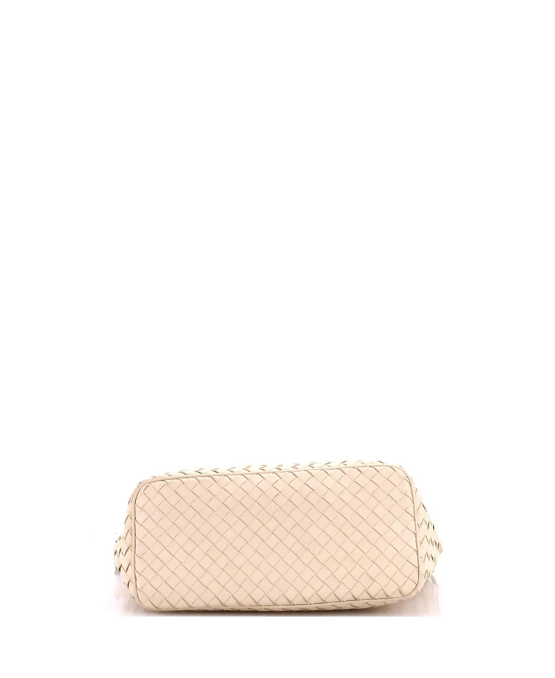 Pre-Owned Bottega Veneta Small Zip Hobo Intrecciato Nappa