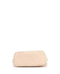Pre-Owned Bottega Veneta Small Zip Hobo Intrecciato Nappa