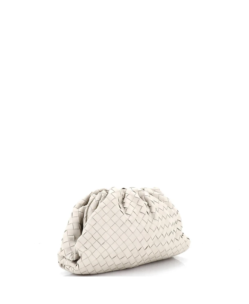 Pre-Owned Bottega Veneta The Pouch Intrecciato Nappa