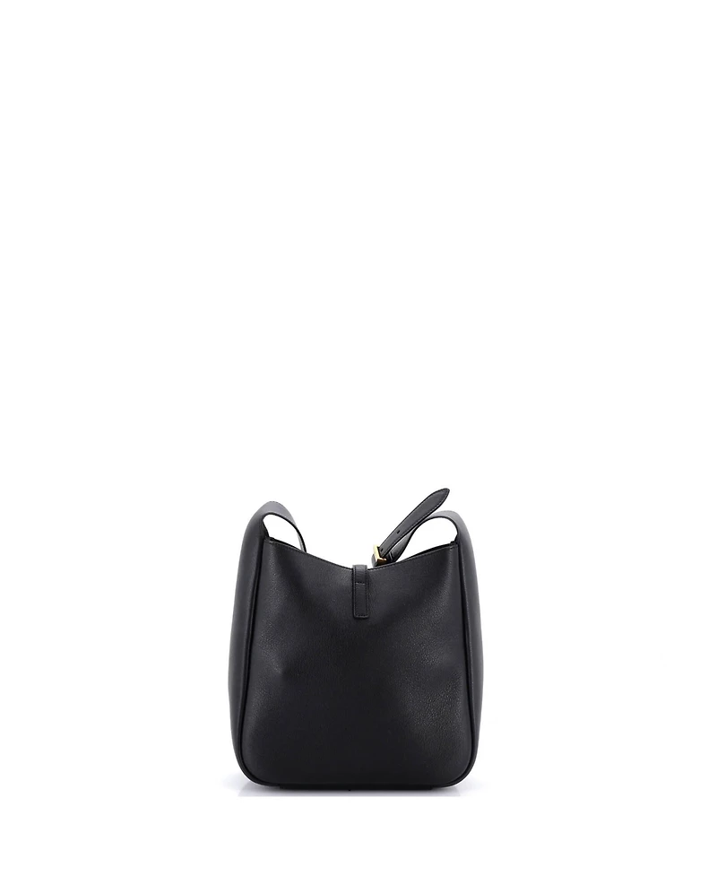 Pre-Owned Saint Laurent Small Le 5 a 7 Supple Hobo Leather