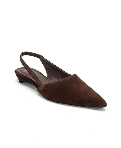 Forever & Always Women's Shoes Berlina Leather Slingback Pump