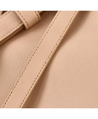 Pre-Owned Prada Medium Double Buckle Belt Tote Bag Leather