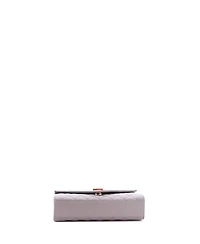 Pre-Owned Saint Laurent Small Classic Monogram Envelope Satchel Mixed Matelasse Leather