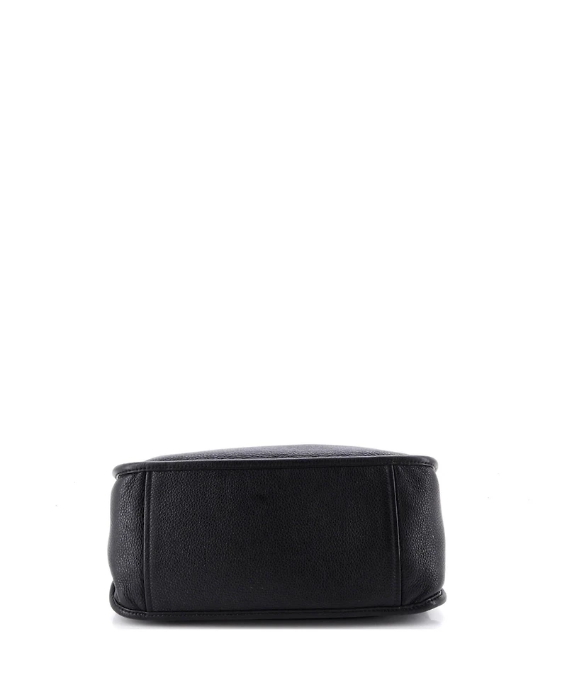 Pre-Owned Prada Medium Logo Strap Crossbody Bag Vitello Daino