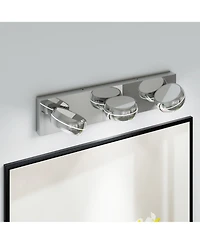 Busdays 3 Light Led Bathroom Vanity Light 20 Inch 18W Modern Wall Light Bar Fixture Over Mirror