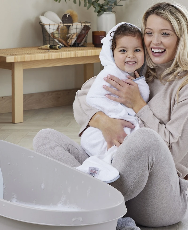 Shnuggle Baby Boys' and Girls' Ergonomic Foam Backrest Bath Tub