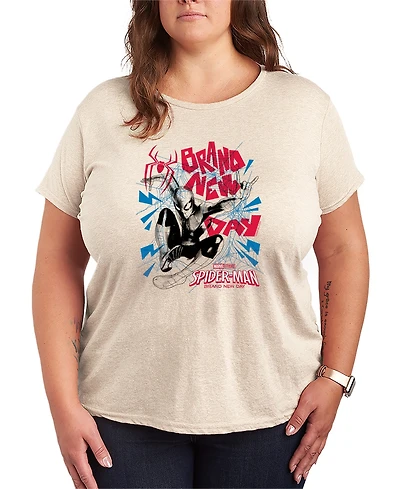 Hybrid Apparel Plus Spider-Man Brand New Day Zine Graphic T-Shirt
