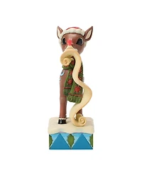 Jim Shore Rudolph Fig Rudolph with List in Mouth