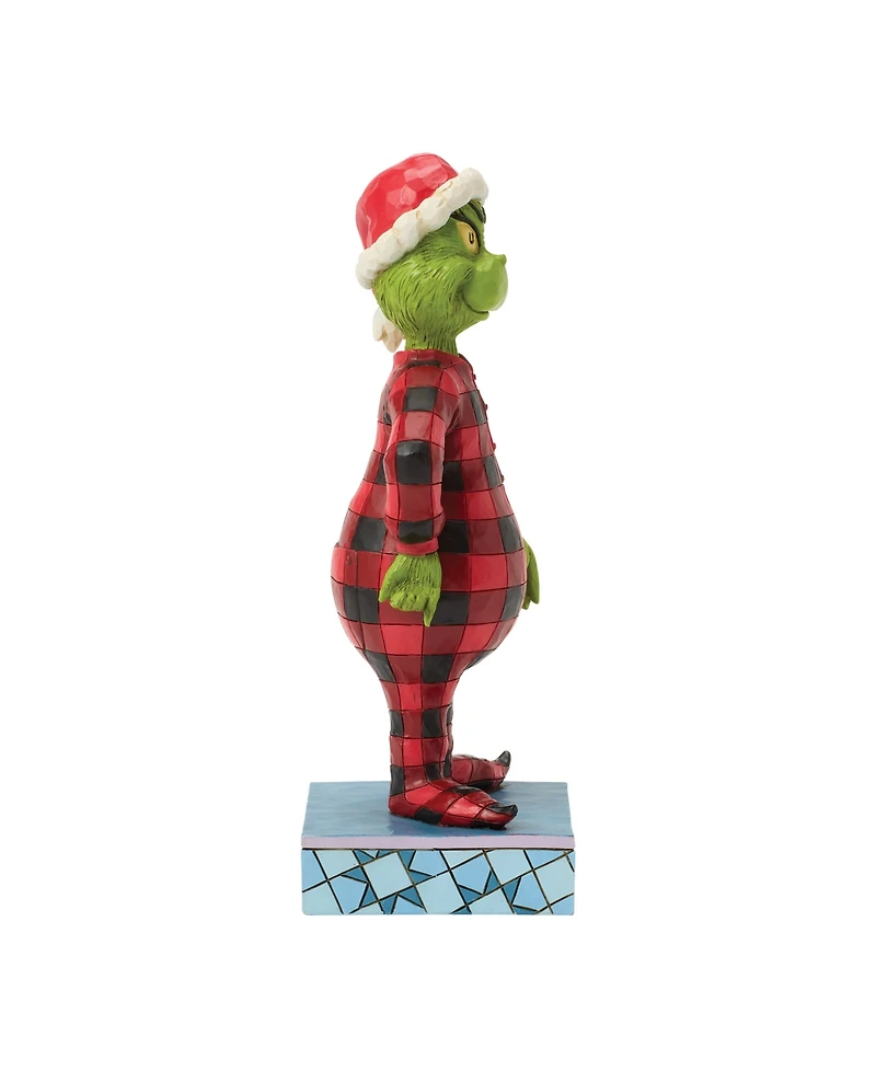 Jim Shore Grinch Fig Grinch Wearing Pajamas