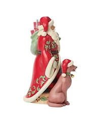 Jim Shore Heartwood Creek Fig Highland Glen Santa