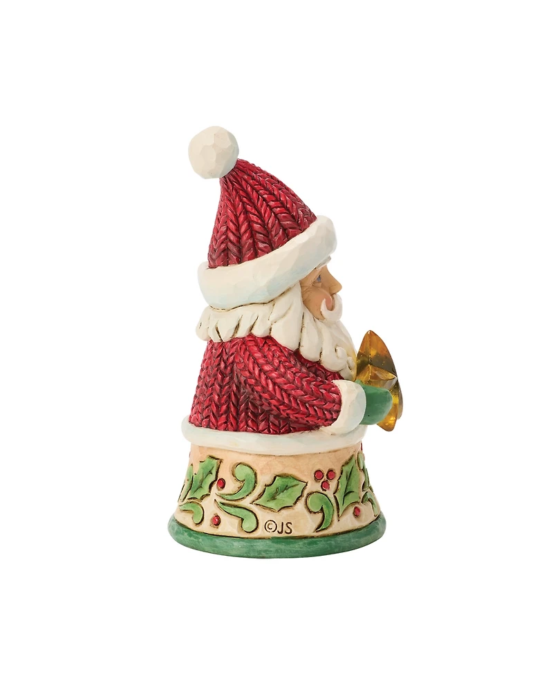 Jim Shore Heartwood Creek Fig Santa with Star