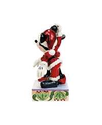 Jim Shore Disney Traditions Mickey and Minnie Mistletoe