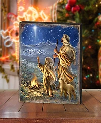 Designocracy Shepherds Keeping Watch Holiday Wall Art