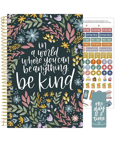 Gnuadz 2026 Planner Weekly Monthly Agenda Stickers Bookmark