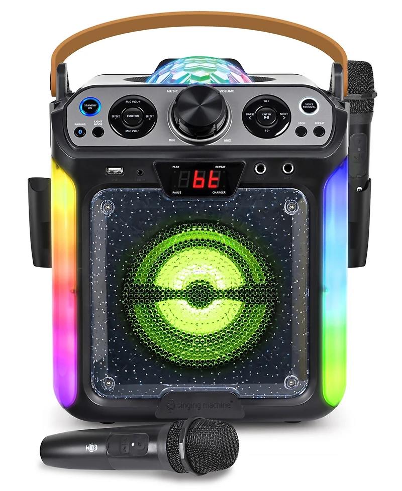 Singing Machine Groove Disco Bluetooth Karaoke System
