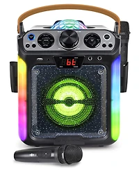 Singing Machine Groove Disco Bluetooth Karaoke System