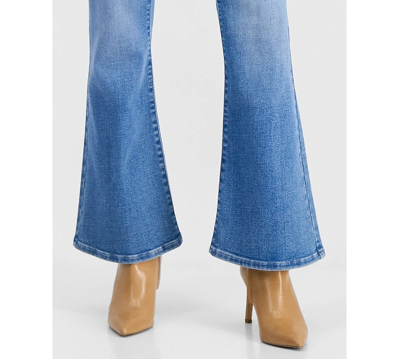 I.n.c. International Concepts Petite High-Rise Flare-Leg Jeans, Macy's Exclusive