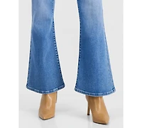 I.n.c. International Concepts Petite High-Rise Flare-Leg Jeans, Macy's Exclusive