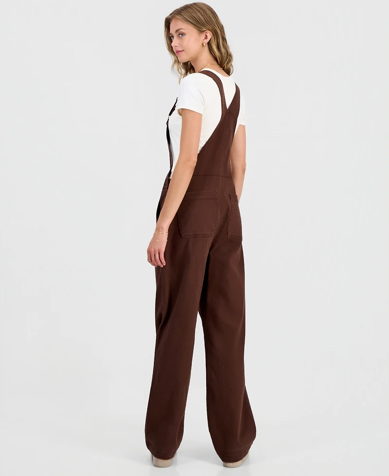 Celebrity Pink Juniors' Twill Overalls