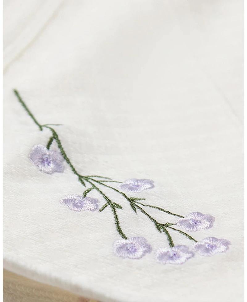 MeMoi Baby Girls "Lilacs Are The Sweetest Bloom" Cotton / Rayon Blanket