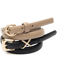 Vince Camuto 2-For-1 X-Keeper Belt Set