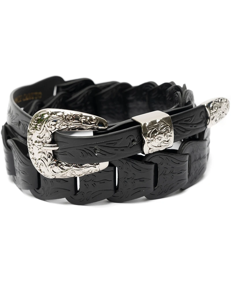 Vince Camuto Linked Western Pant Belt
