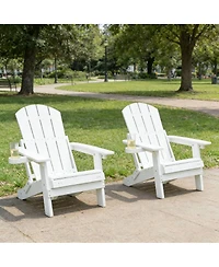 Streamdale Furniture 2-Piece All-Season Outdoor Lounge Chairs for Patio and Garden