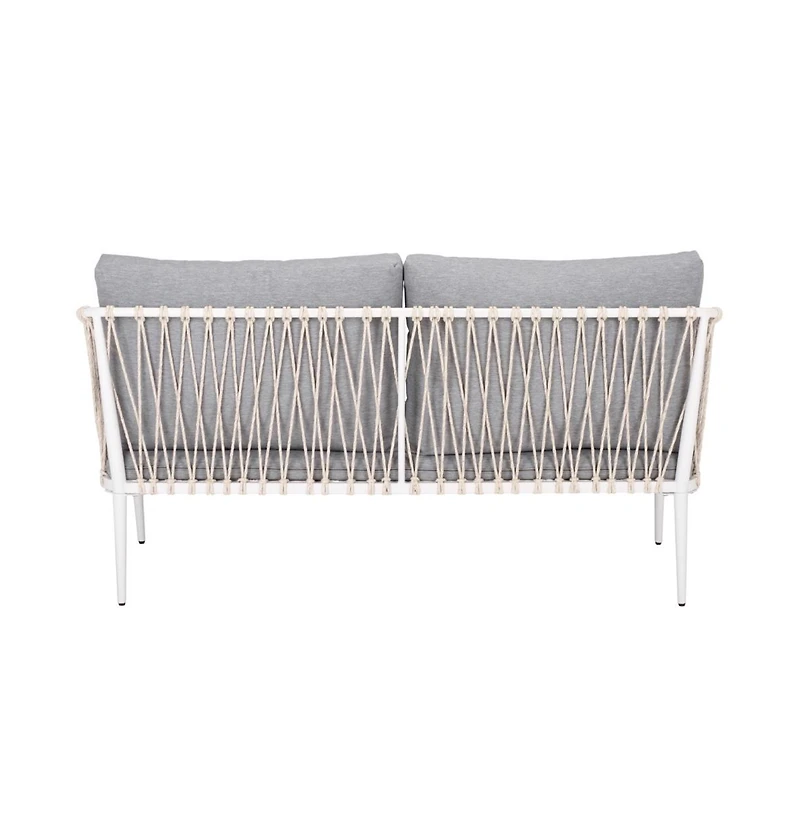 Augusta Home Dante Rope Patio Loveseat