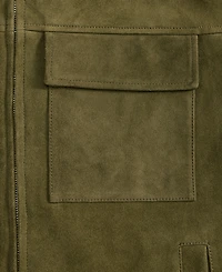 Alfani Men's Two Pocket Suede Jacket, Macy's Exclusive
