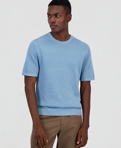 Alfani Men's Crewneck Sweater T-Shirt, Macy's Exclusive