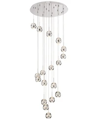 Lite Source Chrome 18-Light Chandelier