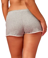 Edikted Women's Team Barbie Lacey Terry Shorts