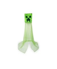 Ukonic Minecraft Creeper Kids Bed Canopy, Hanging Curtain Netting