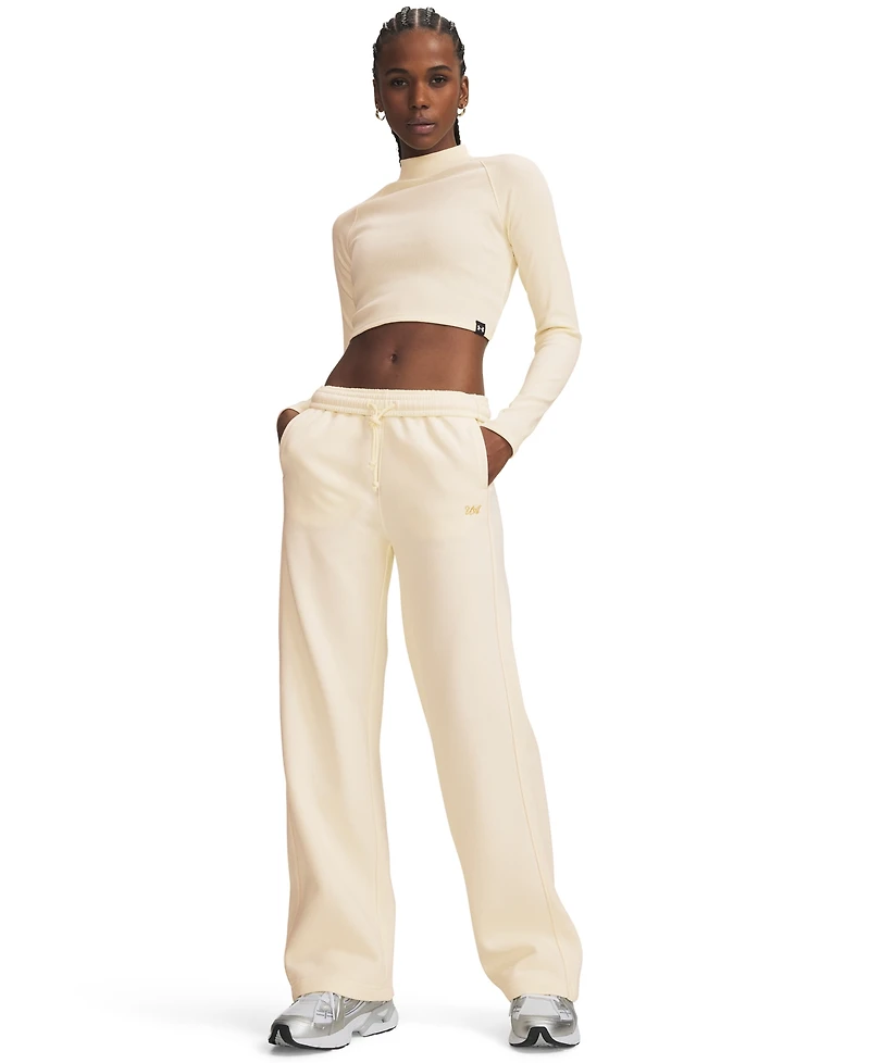 Under Armour Women's Rival Shimmer Pants