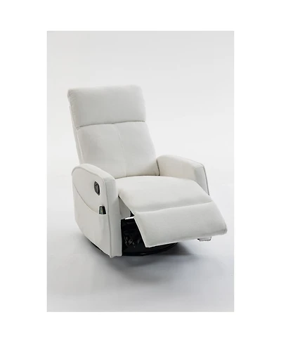Streamdale Furniture Short plush manual button armchair sofa
