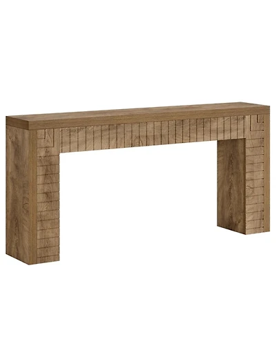 Slickblue Slim Console Table for Hallway, Perfect Behind Sofa or Couch