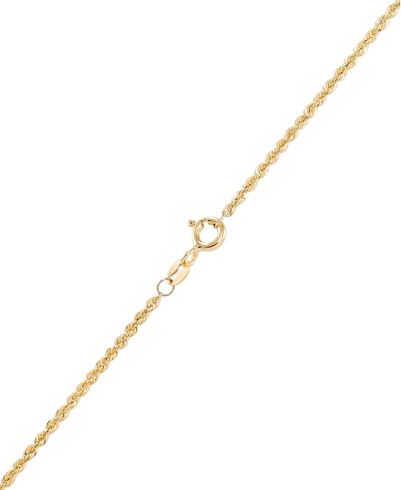 Macy's Rope Knot Pendant Necklace in 10k Yellow Gold