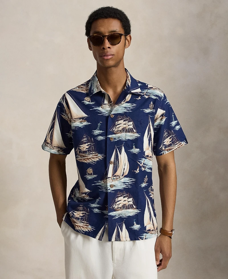 Polo Ralph Lauren Men's Classic-Fit Short-Sleeve Oxford Shirt