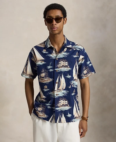 Polo Ralph Lauren Men's Classic-Fit Short-Sleeve Oxford Shirt