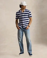 Polo Ralph Lauren Men's Striped Herringbone Camp Shirt