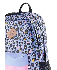 Deux par Deux Little Girl Leopard Practical Spacious Durable Backpack