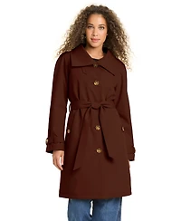 Kate Spade New York Women's Funnel Neck Trench Coat