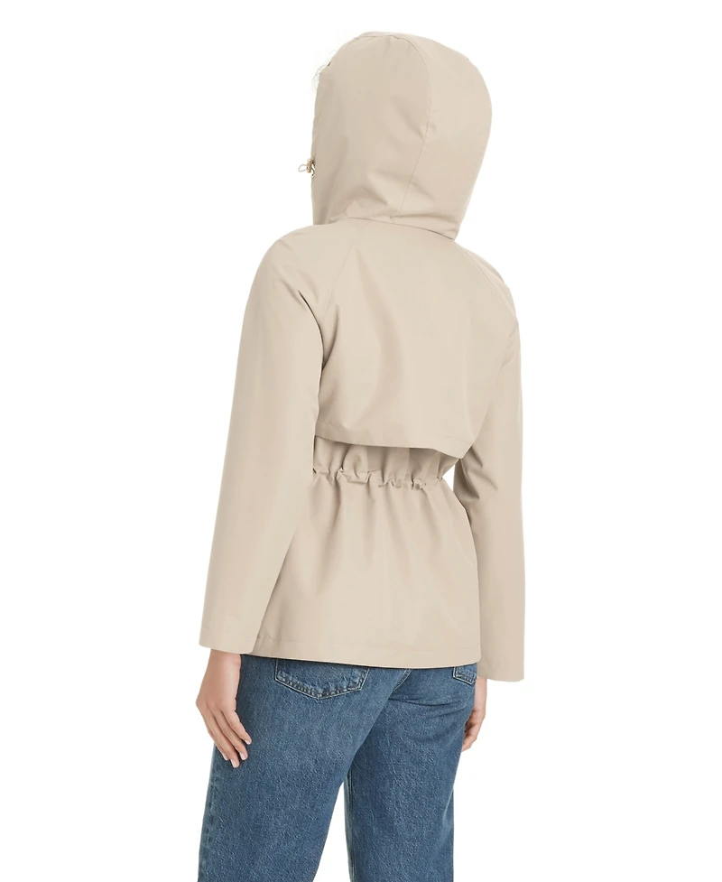 Kate Spade New York Women's Short Zip Up Anorak Coat