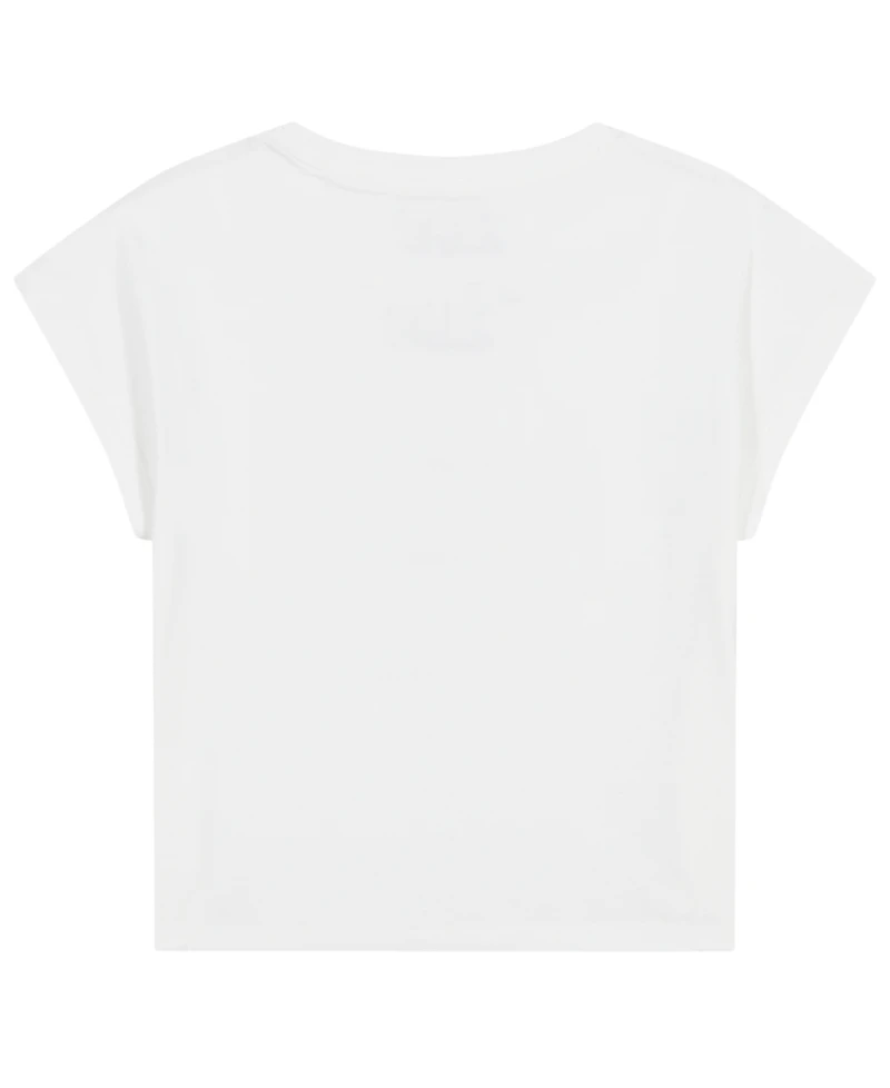 Calvin Klein Girls' 7-16 Seasonal Mono Logo Short-Sleeve T-Shirt
