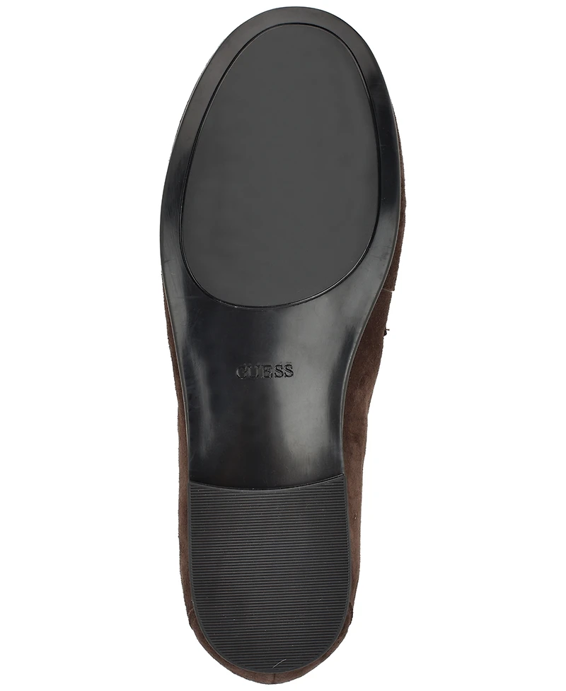 Guess Women's Raivoo Suede Slip-On Penny Loafer