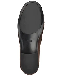 Guess Women's Raivoo Suede Slip-On Penny Loafer