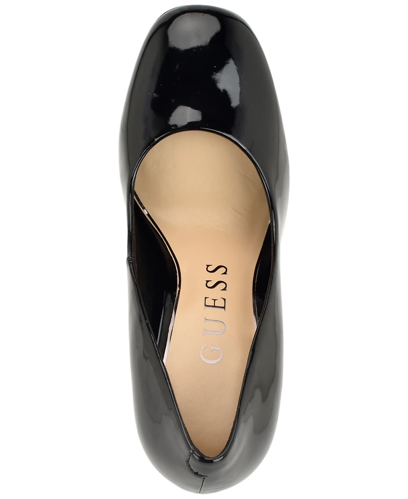 Guess Women's Dalarie Tall Block Heel Platform Pumps
