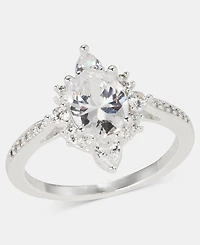 Charter Club Cubic Zirconia Cluster Ring, Macy's Exclusive